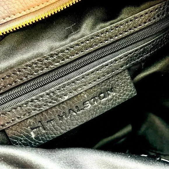 H By Halston Pebbled Leather Hobo Bag - Picture 9 of 10